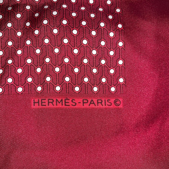 authentic HERMÈS for NIEMAN MARCUS silk gavroche - Picture 3 of 8